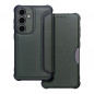 Samsung Galaxy S24 Portefeuilles Razor Book Fibre de carbone, Modèle de carbone  Vert foncé
