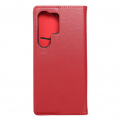 Samsung Galaxy S24 ULTRA Portefeuilles Leather case SMART PRO Élégant  Bordeaux