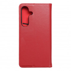 Samsung Galaxy S24 Portefeuilles Leather case SMART PRO Élégant  Bordeaux