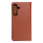 Samsung Galaxy S24 Portefeuilles Leather case SMART PRO Élégant  Brun