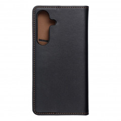 Samsung Galaxy S24 Portefeuilles Leather case SMART PRO Élégant  Noir