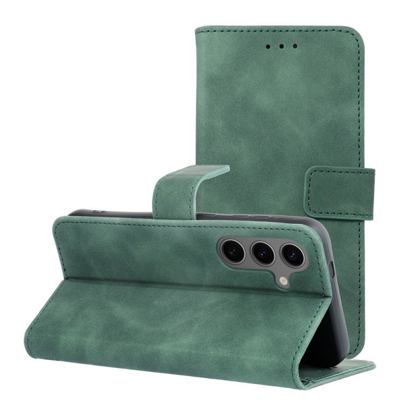 Samsung Galaxy S24 Portefeuilles TENDER Book Vert