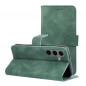 Samsung Galaxy S24 Portefeuilles TENDER Book Vert