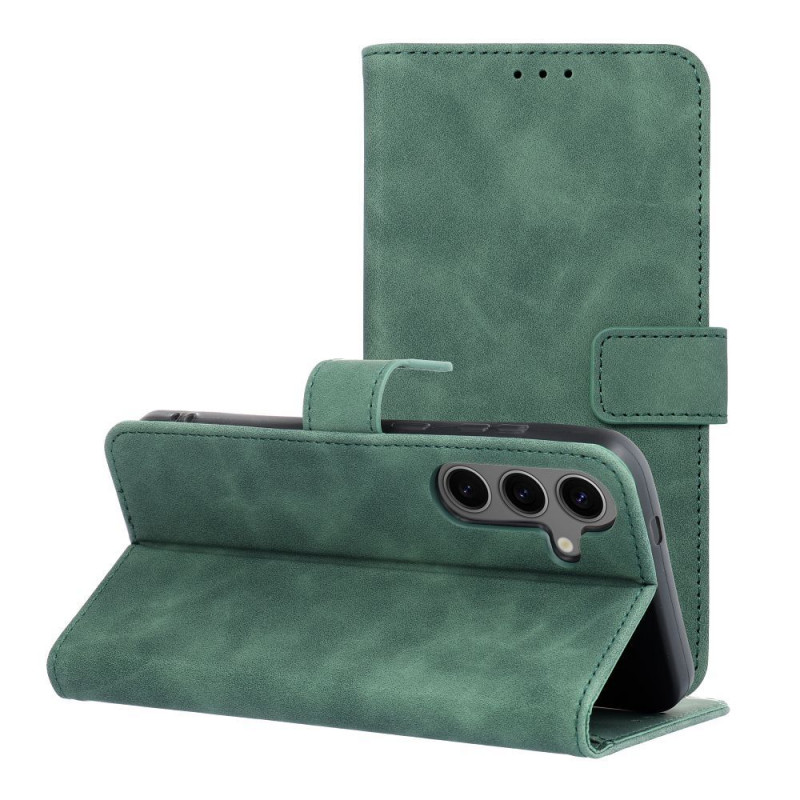 Samsung Galaxy S24 PLUS Portefeuilles TENDER Book Vert