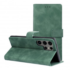 Samsung Galaxy S24 ULTRA Portefeuilles TENDER Book Vert