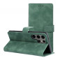 Samsung Galaxy S24 ULTRA Portefeuilles TENDER Book Vert