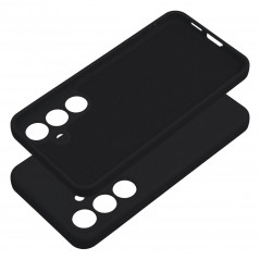 Samsung Galaxy S24 Coque Silicone Élégant  Noir