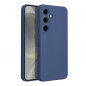 Samsung Galaxy S24 Coque Silicone Élégant  Bleu