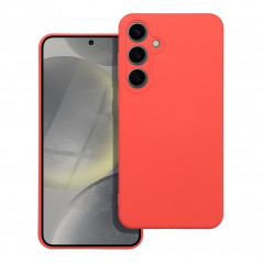 Samsung Galaxy S24 PLUS Coque Silicone Élégant  Pêche