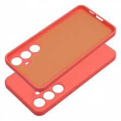 Samsung Galaxy S24 PLUS Coque Silicone Élégant  Pêche