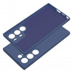 Samsung Galaxy S24 ULTRA Coque Silicone Élégant  Bleu