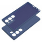 Samsung Galaxy S24 ULTRA Coque Silicone Élégant  Bleu