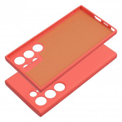 Samsung Galaxy S24 ULTRA Coque Silicone Élégant  Pêche