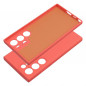 Samsung Galaxy S24 ULTRA Coque Silicone Élégant  Pêche