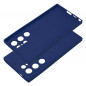 Samsung Galaxy S24 ULTRA Coque Soft Bleu foncé
