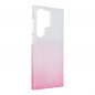 Samsung Galaxy S24 ULTRA Coque Shining Transparent et rose