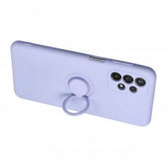 Samsung Galaxy S24 PLUS Coque Silicone ring Violet (Violet)