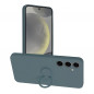 Samsung Galaxy S24 PLUS Coque Silicone ring Vert