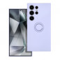 Samsung Galaxy S24 ULTRA Coque Silicone ring Violet (Violet)