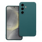 Samsung Galaxy S24 Coque MATT Vert foncé