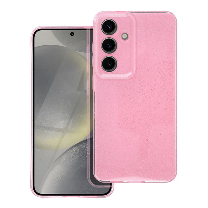 Samsung Galaxy S24 Coque CLEAR 2mm BLINK Rose