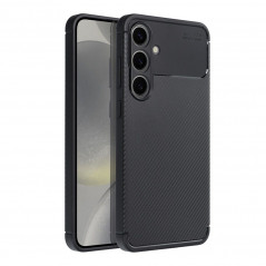 Samsung Galaxy S24 PLUS Coque Carbon premium Élégant  Noir