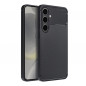 Samsung Galaxy S24 PLUS Coque Carbon premium Élégant  Noir
