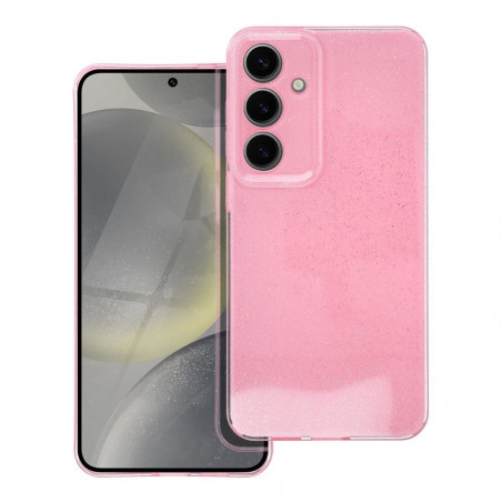 Samsung Galaxy S24 PLUS Coque CLEAR 2mm BLINK Rose