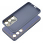 Samsung Galaxy S24 Coque Leather Bleu