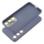 Samsung Galaxy S24 PLUS Coque Leather Bleu