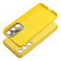 Samsung Galaxy S24 PLUS Coque Leather Jaune