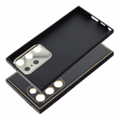 Samsung Galaxy S24 ULTRA Coque Leather Noir