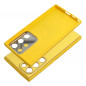 Samsung Galaxy S24 ULTRA Coque Leather Jaune