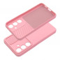 Samsung Galaxy S24 Coque Slide Rose clair
