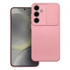 Samsung Galaxy S24 PLUS Coque Slide Rose clair