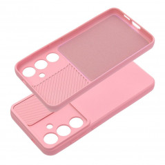 Samsung Galaxy S24 PLUS Coque Slide Rose clair