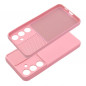 Samsung Galaxy S24 PLUS Coque Slide Rose clair