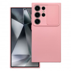 Samsung Galaxy S24 ULTRA Coque Slide Rose clair