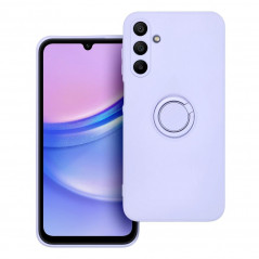 Samsung Galaxy A15 5G Coque Silicone ring Violet (Violet)