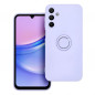 Samsung Galaxy A15 5G Coque Silicone ring Violet (Violet)