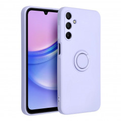 Samsung Galaxy A15 5G Coque Silicone ring Violet (Violet)