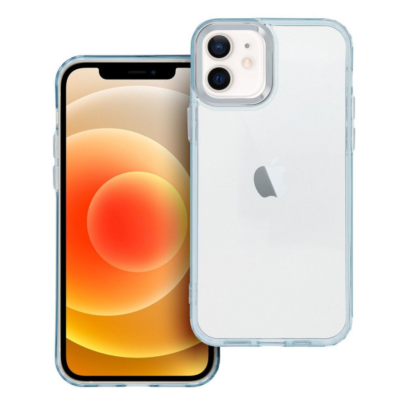 Apple iPhone 12 Coque Pearl Bleu clair