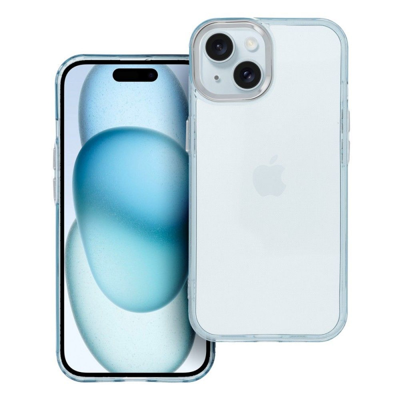 Apple iPhone 15 Plus Coque Pearl Bleu clair