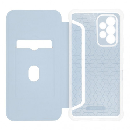 Samsung Galaxy S23 FE Portefeuilles Piano Book Bleu clair