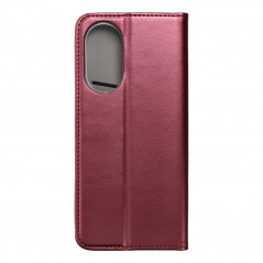 Oppo A58 Portefeuilles Smart Magneto book Bourgogne