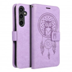 Samsung Galaxy S23 FE Portefeuilles MEZZO Book Capteurs de rêve  Violet (Purple)