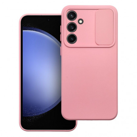 Samsung Galaxy S23 FE Coque Slide Rose clair