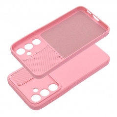 Samsung Galaxy S23 FE Coque Slide Rose clair