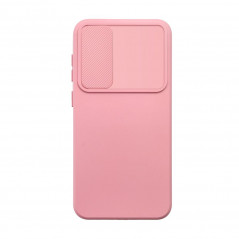 Samsung Galaxy S23 FE Coque Slide Rose clair