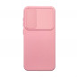 Samsung Galaxy S23 FE Coque Slide Rose clair